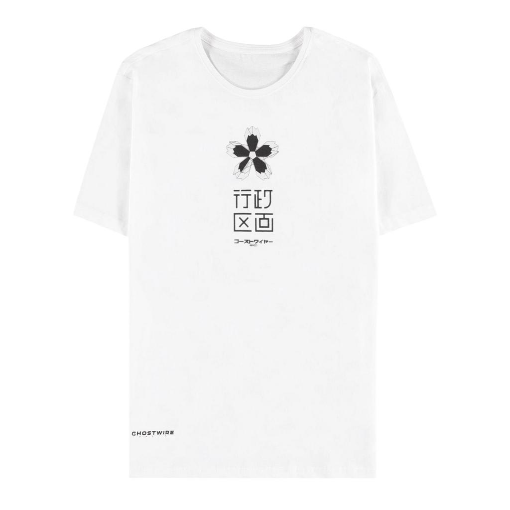 Ghostwire: Tokyo Unisex Adult Flower Cotton T-Shirt