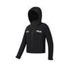 Fila EXPLORE Jackets Women's Pitch Black BK Hooded Fleece Lined Other A11W617723F-BK