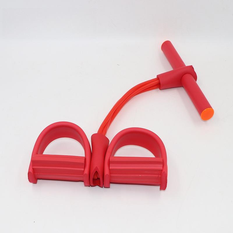 Functional Foot Pedals Foot Stirrups Elastic Rope Tension Rope Leg Puller Sit-ups  Abdominal Fitness Machine