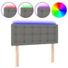 VidaXL LED Headboard Bedroom Furniture Single Bed Accessory Headboard Bed Frame Interior Dark Grey 3122037