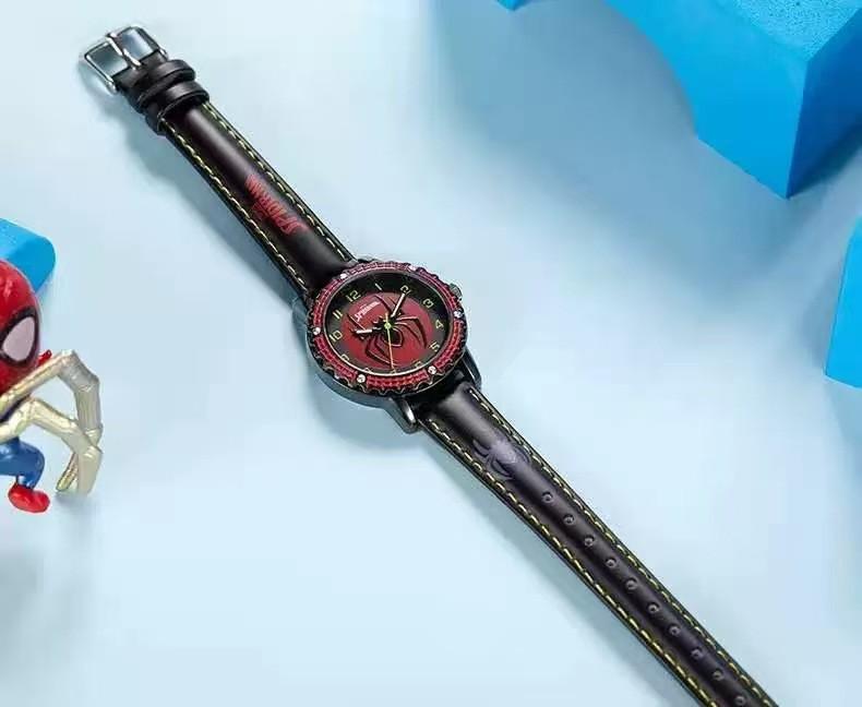 Marvel Kids' Spider-Man Cartoon Quartz Watch - Creative High-End Design for Students and Parties