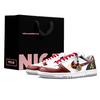 Big Abrasion Resistant Breathable Low Top Skateboard Shoes Men's White 355152-106(TeamW-BOX)