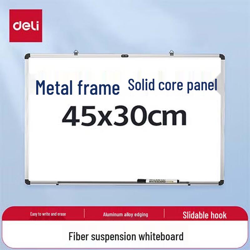 Deli Magnetic Hanging Whiteboard 3-Pack