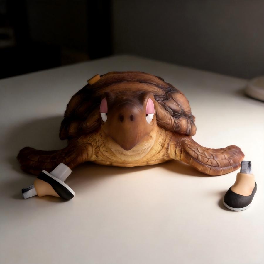 

Dragon Ball Childhood Master Roshi Giant Turtle Action Figure 11cm GK Anime Collection Model Decoration Gift