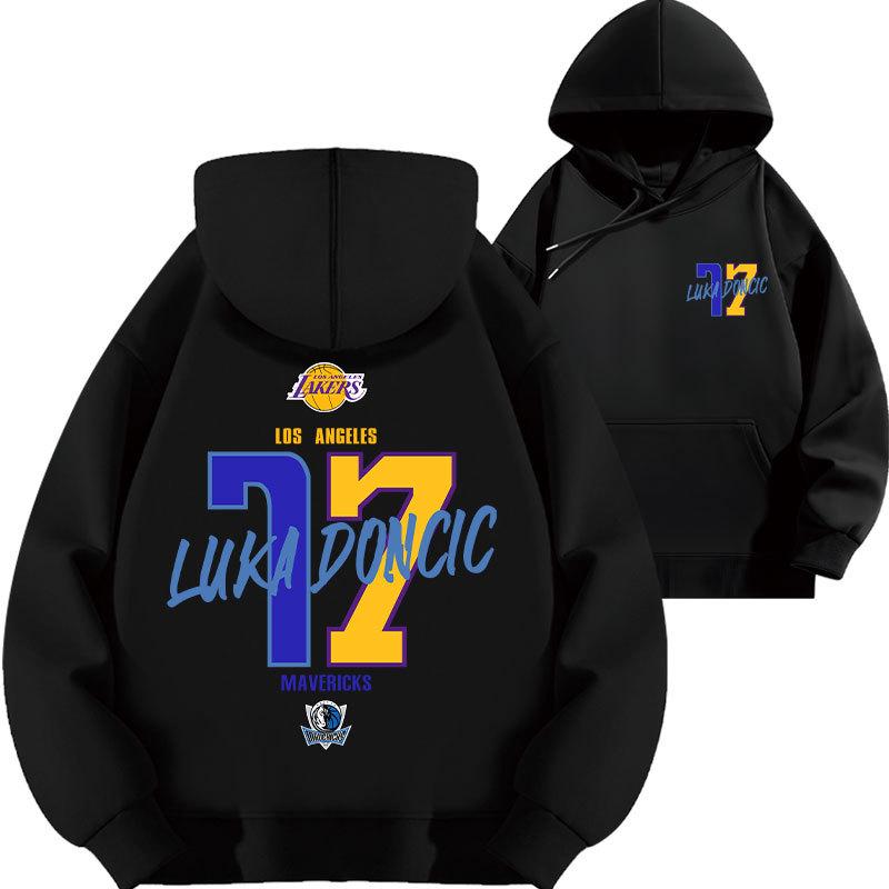 Luka Doncic #77 Lakers Mavericks Basketball Hoodie - 2025 Kollektion
