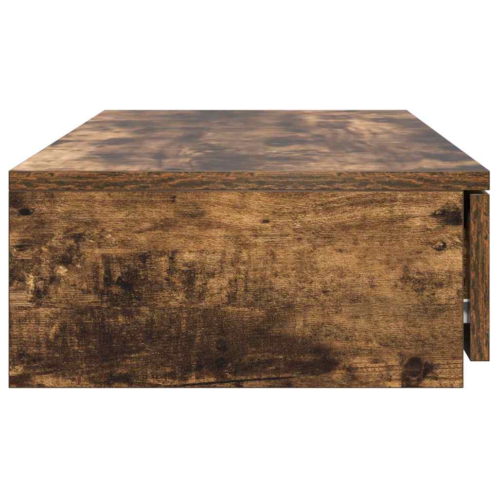 Bed Drawers Smoked Oak 90 x 36.5 x 16.5 cm