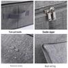 Foldable Cotton Linen Under-bed Storage Box - Moisture & Dust-Proof Organizer