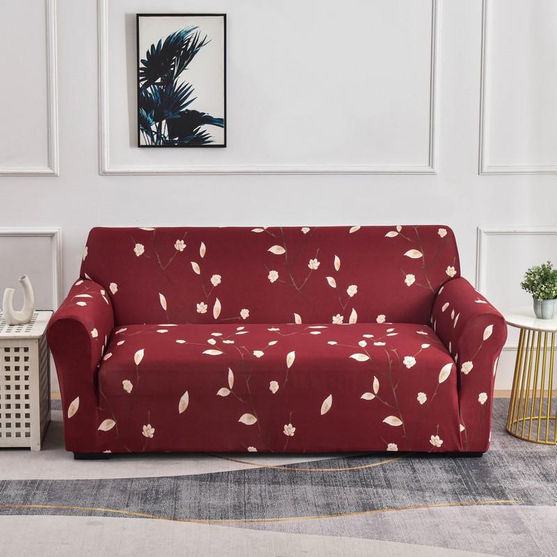 Elastic Tight Wrap All-inclusive Sofa Cover for Living Room Spandex Couch Cover Sectional Furniture Slipcover 1/2/3/4 Seater