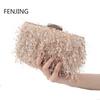 Fashion Tassel Clutch Bag Sling Shoulder Bags Handbags for Women Designer Luxury Evening Party Clutches Purse 2024 Sac A Main