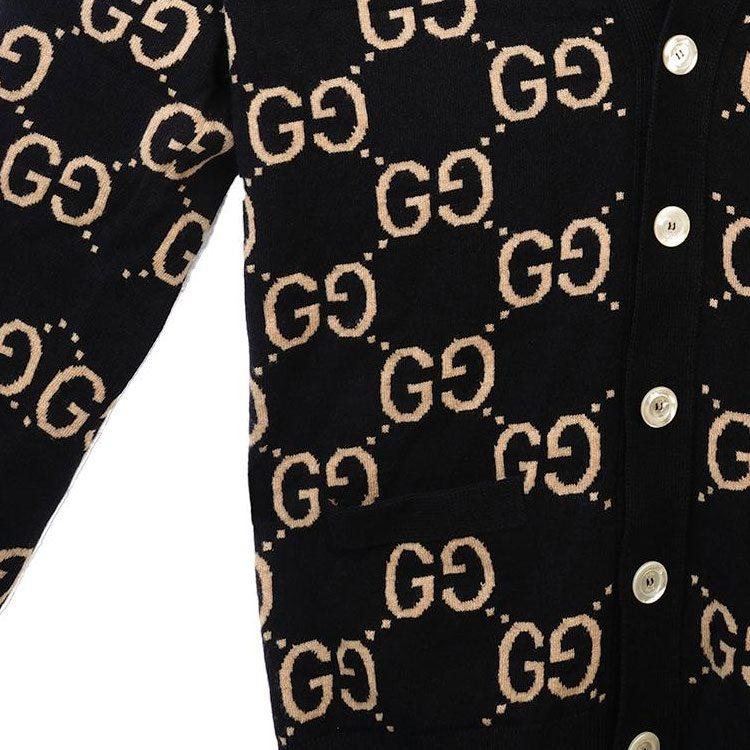 GUCCI Gg Jacquard Button-Up Cardigan 694758-XKCC5-1440