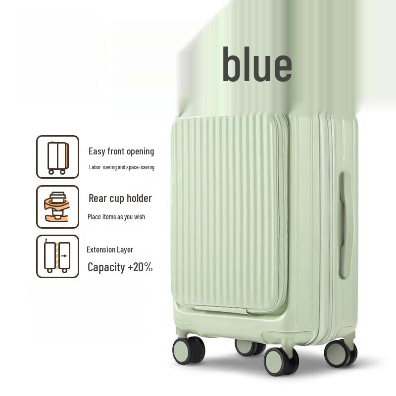 

Yuzhan Side-Opening Expandable Travel Suitcase
