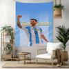 Messi Custom Your Name Wall Decor Tapestry Art For Pet Memorial Birthdaywedding Party Backdrop Family Gift
