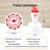 Large Cartoon Praise Stamp for Primary Students - Round Encouragement Stamp for Homework & Class Comments