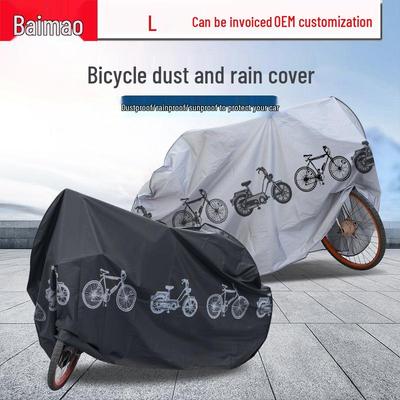 3D PEVA Waterproof Motorcycle, Car & Bicycle Cover - Rainproof, Sunscreen, Electric Scooter Protection