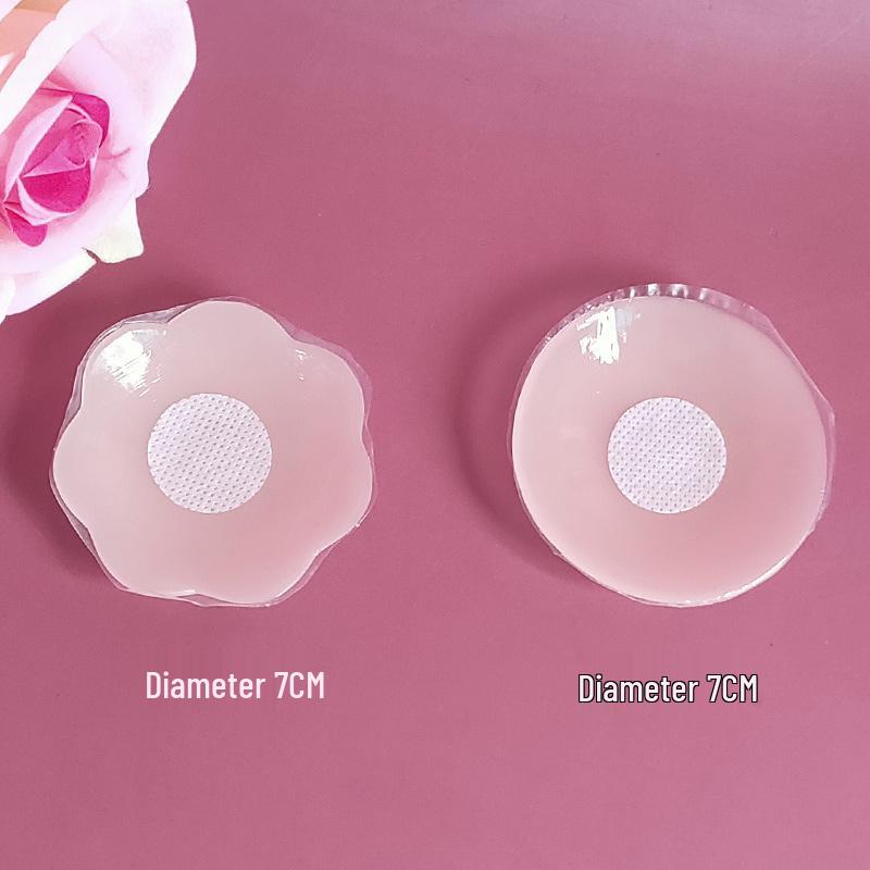 Huse din silicon pentru mameloane: Autocolante Invizibile Anti-Expunere pentru Sâni pentru Rochii de Mireasă