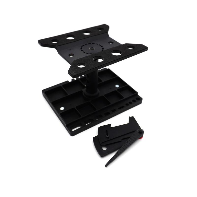 RC Cars Work Stand Assembly Platform Repair Station 360 Degree Rotate Adjustable height for 1/10 1/8 1/12 1/14 1/16 RC Car Model