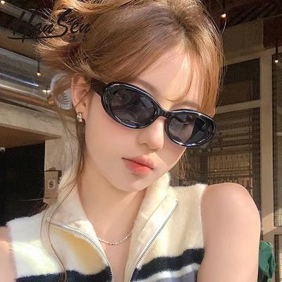 Brillen Herren Retro Cat-Eye Persönlichkeit Oval Premium Sonnenbrillen Damen Strand Sonnenbrillen