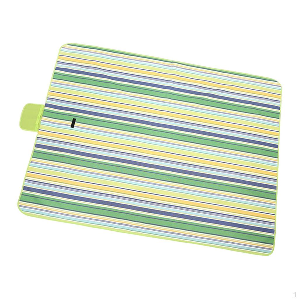 Picnic Blanket Foldable Waterproof Tote Mat Hiking Concerts Camping