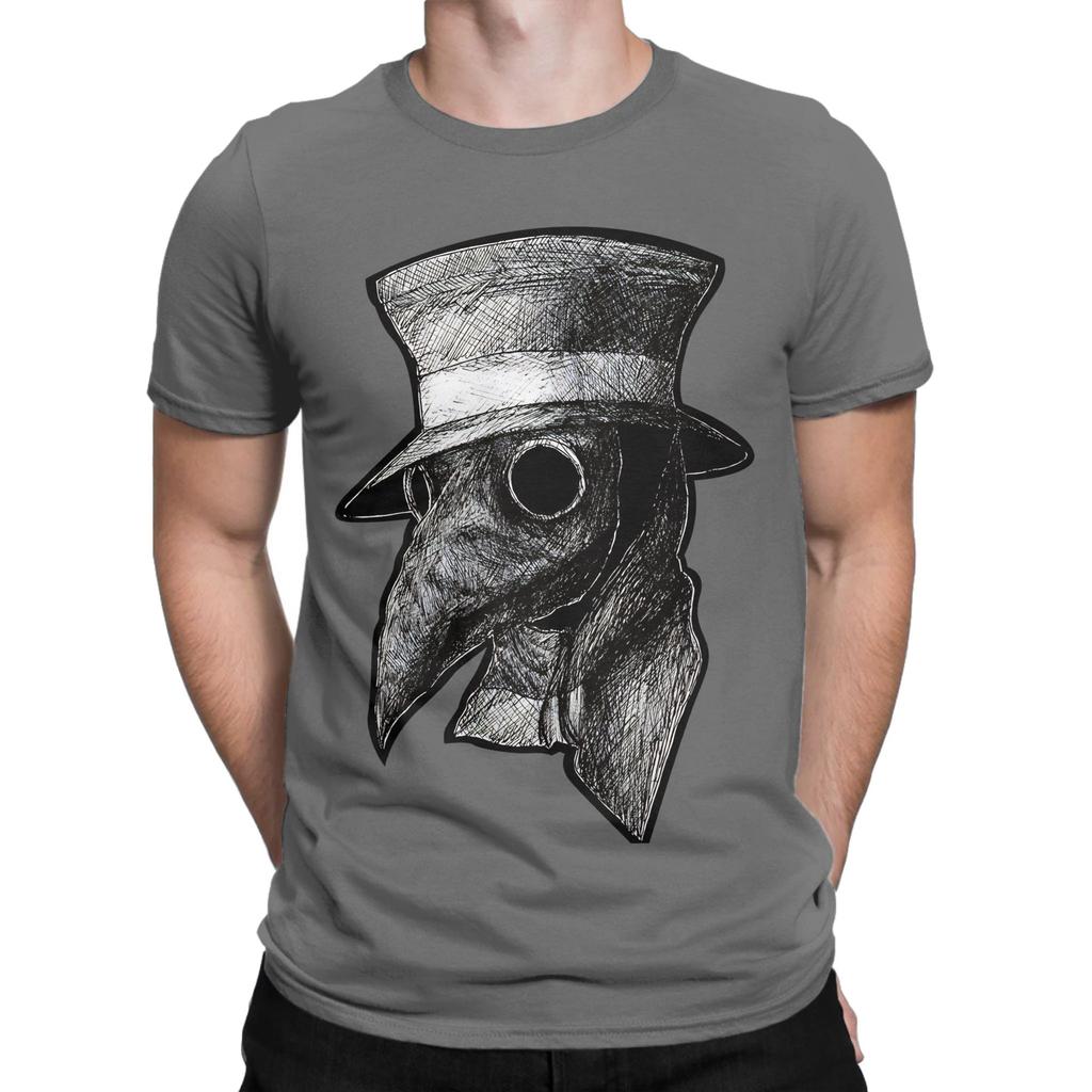 Plague Doctor Funny Graphic 100 Cotton Tshirt Depeche Band Mode Tops Tees For Unisex