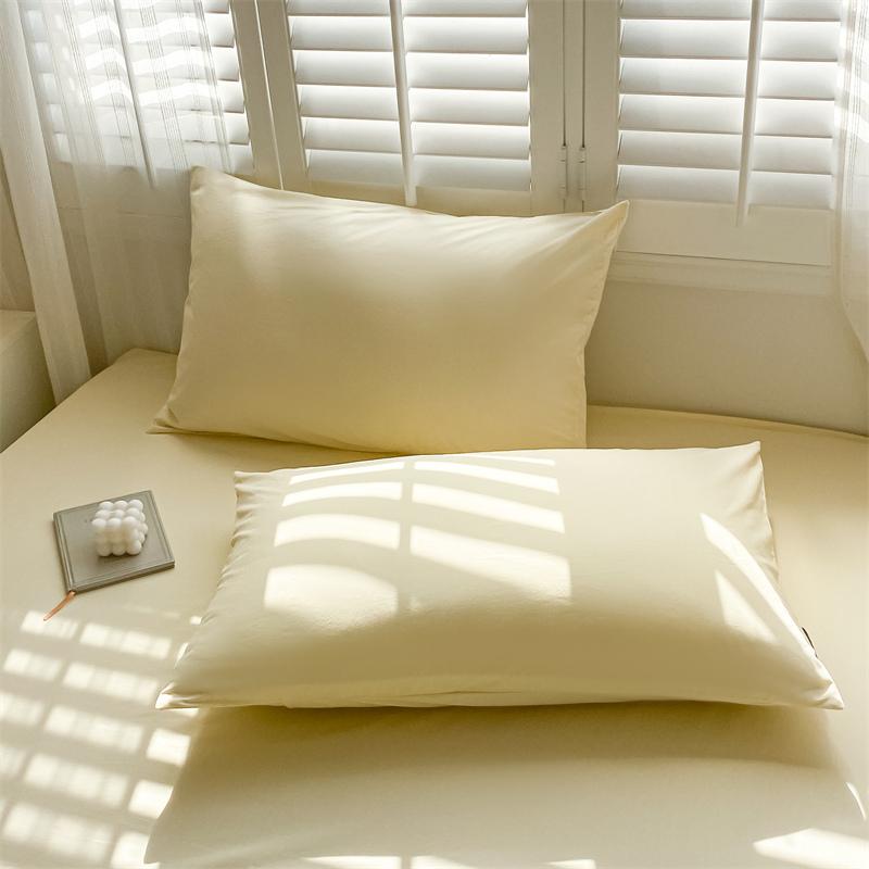 Stripe Style Pillow Case 100% Cotton Pillow Cover 2pcs Pillowsham Home Bed Pillowcase 48x74cm Pillowslip Fundas De Cojines