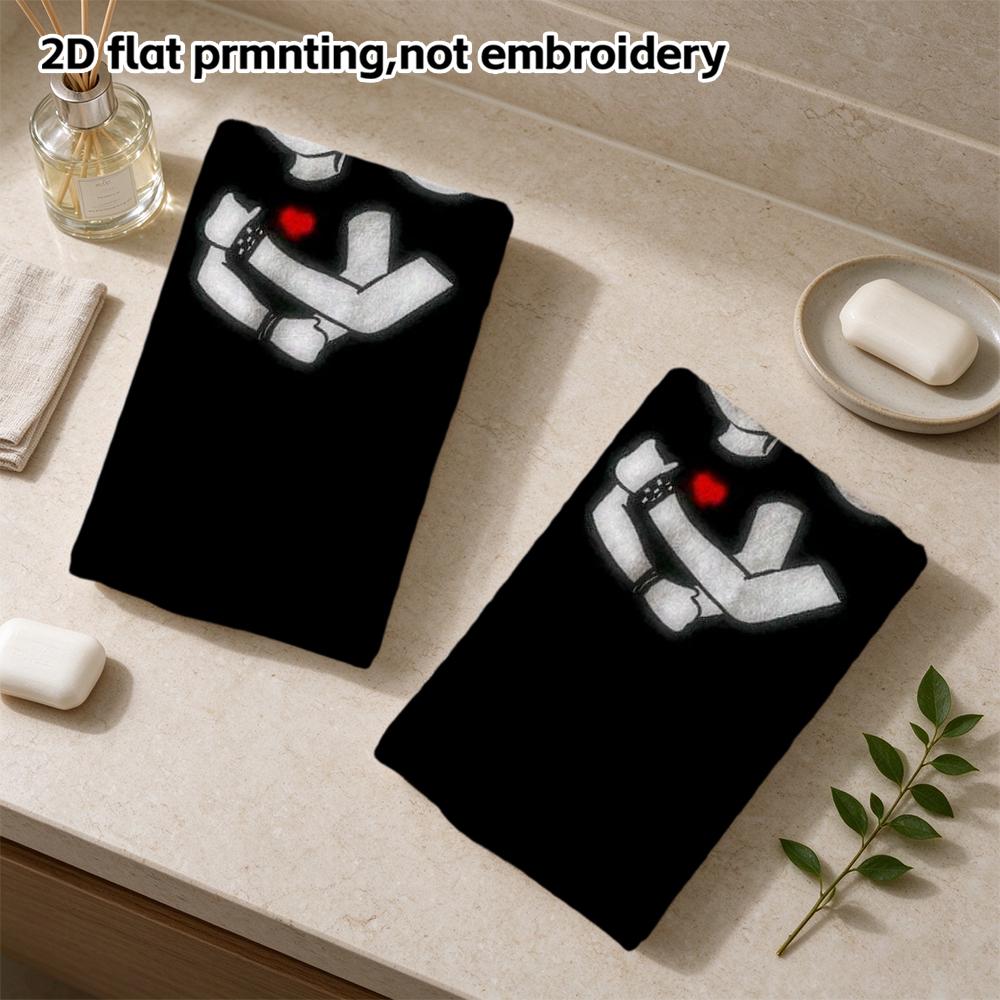 Hugging Couple Heart Soft Daily Towel