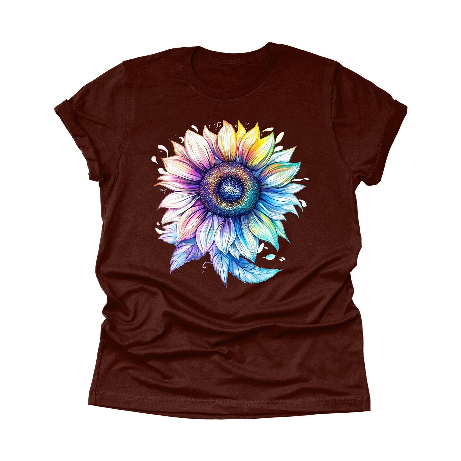 

Unisex Casual Fashion Print Crewneck Loose T-shirt S