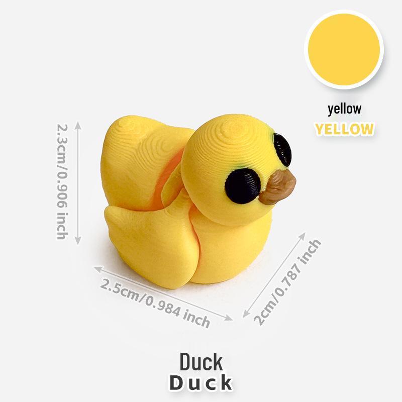 Colorful 3D Printed Small Animal Toys - Simulation Animal Models for Micro-Landscape Decoration