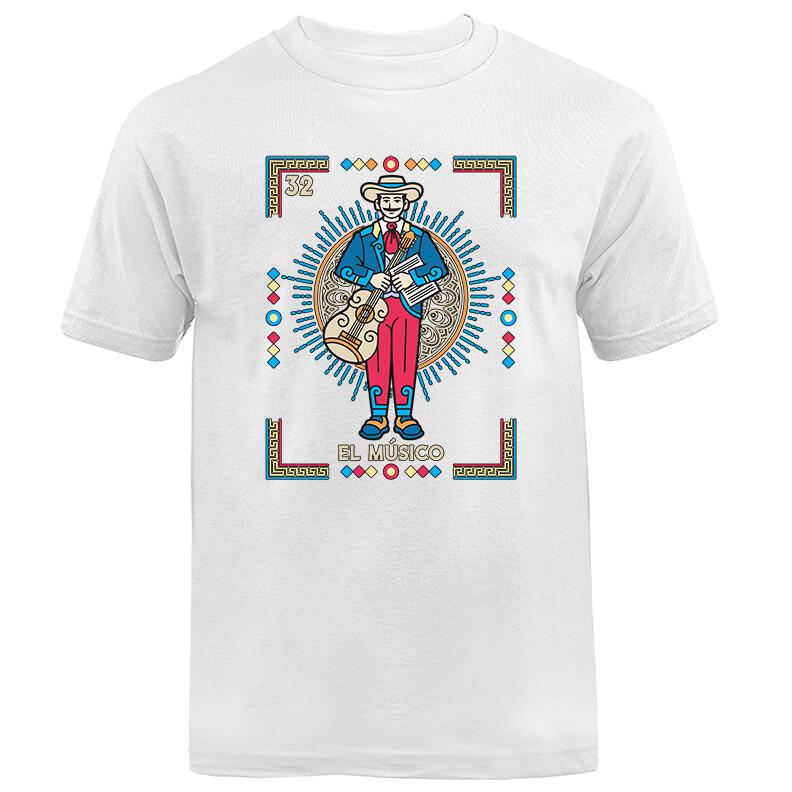 EL MUSICO LOTERIA CARD GRAPHIC T-SHIRT S разноцветный