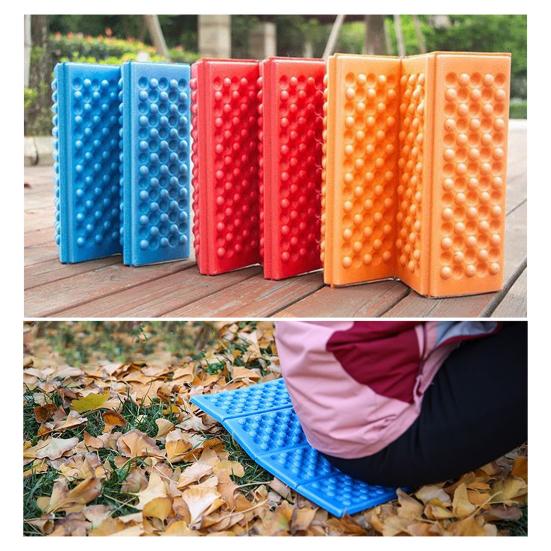 Folding Seat Cushion Portable Waterproof Sitting Mat Lightweight Outdoor Travel Camping Hiking Backpacking Fishing Chair Stadium Seat Pad