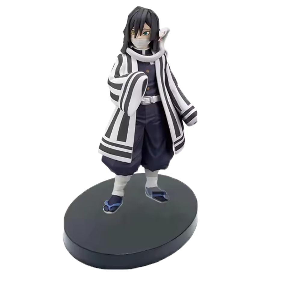 Figura de Anime Figuras de Demon Slayer Kimetsu No Yaiba Muñeco Tanjiro Nezuko Zenitsu Figura Figura de Acción Modelo Juguetes