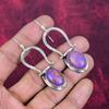 Purple Copper Turquoise Jewelry, 925 Solid Sterling Silver Earrings Jewelry, Handmade Earrings Gemstone Jewelry For Women