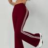 Yoga Kıyafeti Fitness Pantolonu Düz Geniş Bacak Pantolon Bol Spor Dış Mekan Günlük Pantolon Kadınlar İçin