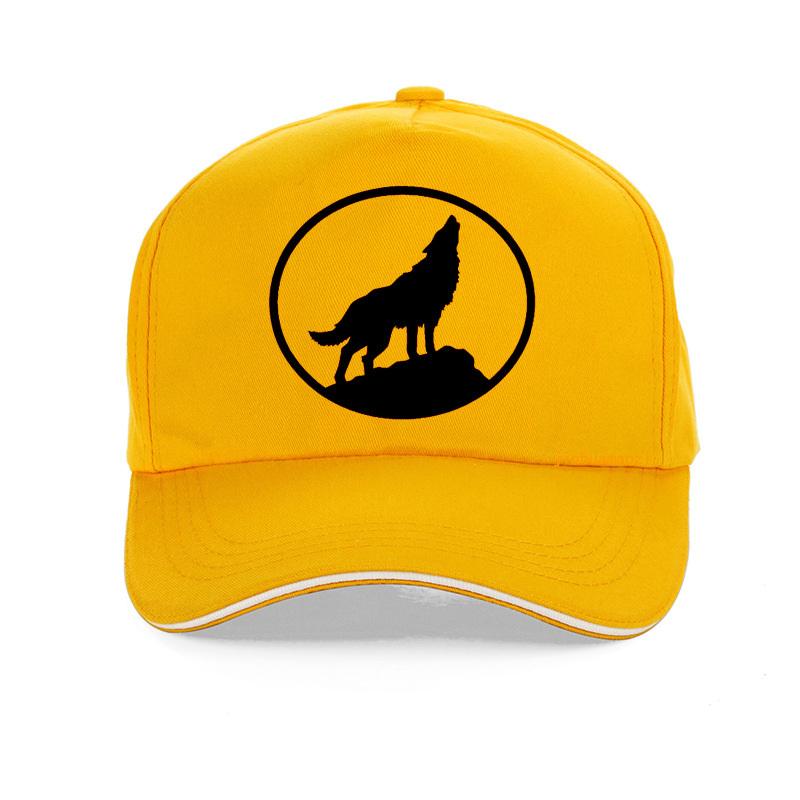 animal Wolf Baseball caps Unisex Casual outdoor adjustable hip hop Golf snapback hat bone