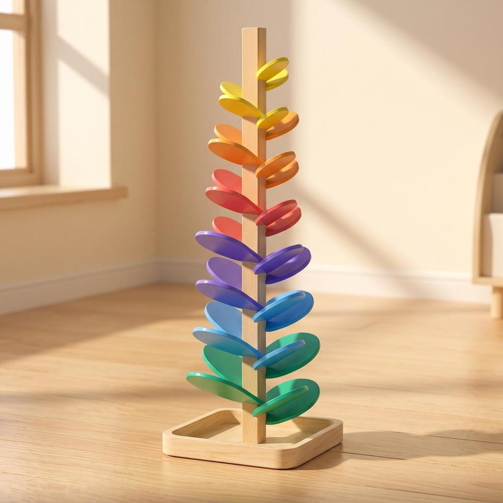 Musical Wooden Marble Run Tune Tree | developmentalStyle Design, Toy, for