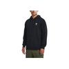 Under Armour Hoodie de antrenament Johnson Series Culoare solidă Bărbați hoodies Negru 1380541-001