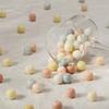 100pcs 8mm Pastoral Oil Painting Imitation Ceramic Glass Jade Crushed Beads for DIY Handmade Bracelets and Loose Beading