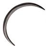 Minkissy Holz Mond Haarspange Damen Haarnadel Halbmond Form Haarnadel Leicht Retro Stil Sechseck für Haarstyling 4,53 x 1,97 Zoll