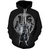 Spring And Autumn Casual Animation Sweater Dragon Ball 3D Digital Printing Hooded Pullover Sweater