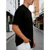 European Sizes Casual Style Men'S T-Shirt Love You Text with Stars And Heart Design for Everyday Wear And Romantic Occasions Perfect Gift