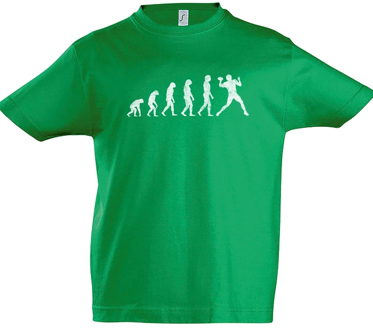 American Football Evolution Boys kids boys T-Shirt Coach Fun Training Human Player Field 150