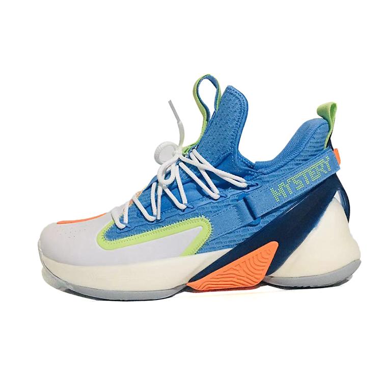 

Новые баскетбольные кроссовки Anta Alien 2 UFO с низким верхом, легкие, не скользящие, мужские, прибрежно-синие 112011618-1 42