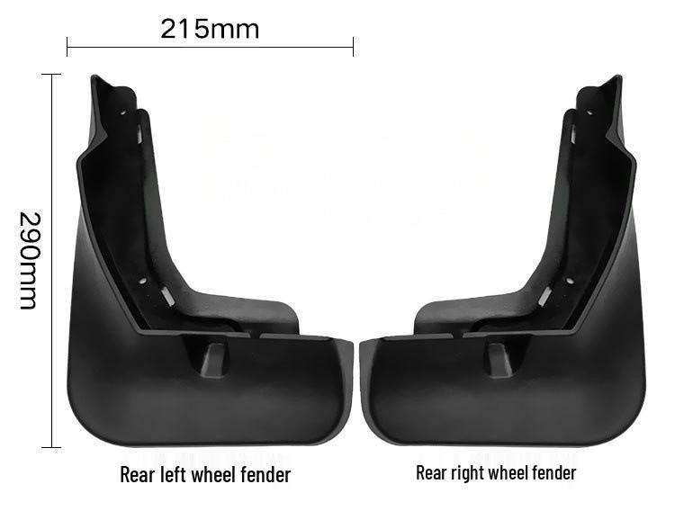BYD Song PLUS 2020-2021 Mud Flaps - Soft Tire Mudguards