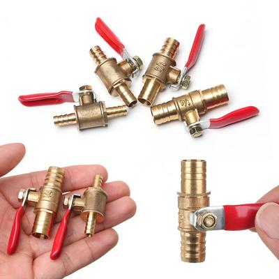 Useful Switch Shut-off Thread Connector Brass Ball Valve Pipe Fitting Control Device