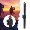 Lightweight Aluminum Alloy Camera Mounting Rod 19-31cm Adjustable Length For Tripod Accessories Universal Compatibility