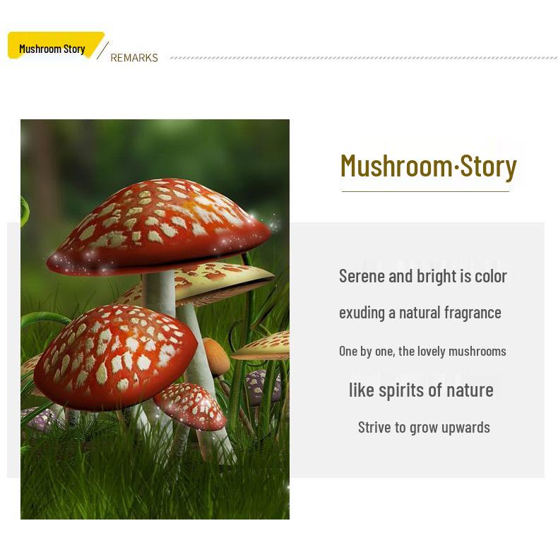 Resin Mushroom Ornaments for Outdoor Garden and Lawn Decor