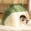 Warm Pet Nest Original Frog Series Warm Cat Nest Dog Nest Autumn and Winter House Nest Pet Supplies