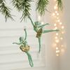 Christmas Ornament Christmas Tree Pendants Snowflake Butterfly Pendant Christmas Supplies Hanging Ornament suministros navideños
