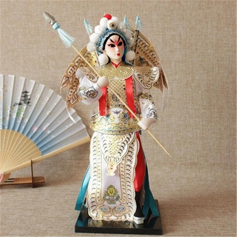 

Chinese style Peking Opera dolls Silk doll Beijing special gifts Chinese cultural dolls Rag Beautiful Beijing Opera dolls