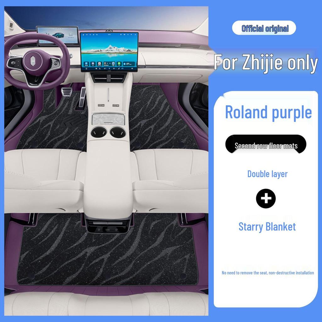 Zhijie S7 Full-Coverage Car Floor Mats & Trunk Mat 2026 - Interior Carpet Accessories
