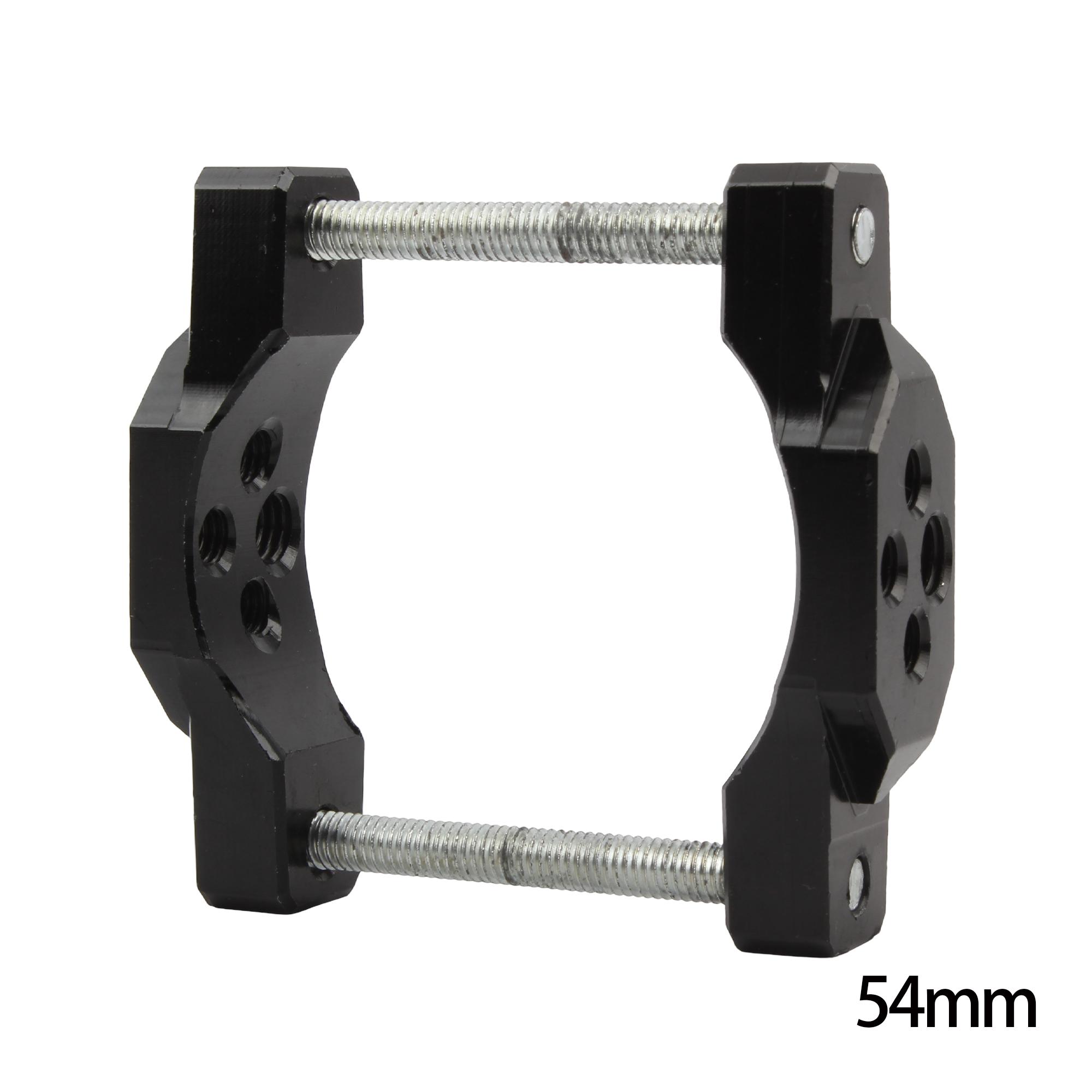 Motorcycle Fork Tube Handlebar Bracket 17- 32mm 42mm 54mm Pressure Code Stent Spotlight Headlight Mounting Clamp Accessories 54mm